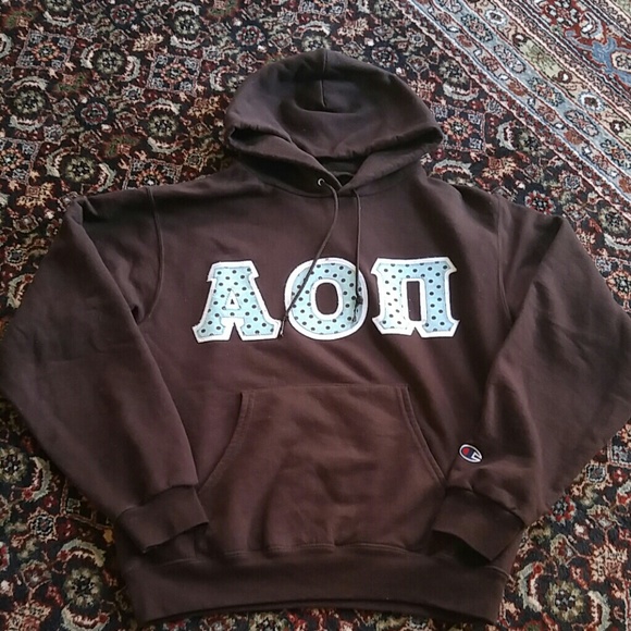 AOPI Letters Champion Hoodie - Picture 7 of 8